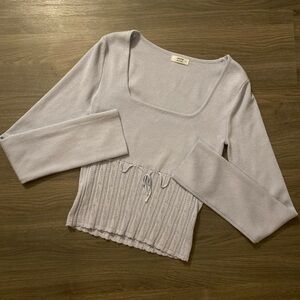 Ardene Light Blue Trendy Long Sleeve